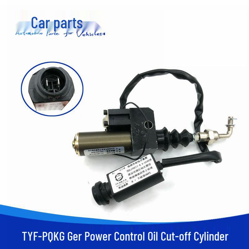 

The TYF-PQKG suits JAC Geerfa s electronic fuel cut-off cylinder and Liangjian Weiling s electronic flameout device.