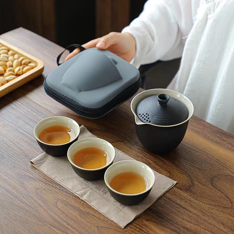 Jiang Lai Portable Travel Gongfu Tea Set