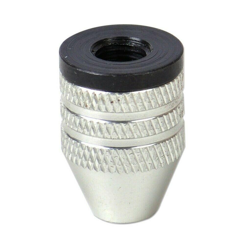 0.3-4mm Dia Drill Chuck Adapter Aluminum Alloy Converter Drill Bit For Rotary Tool Metalworking Mini Practical