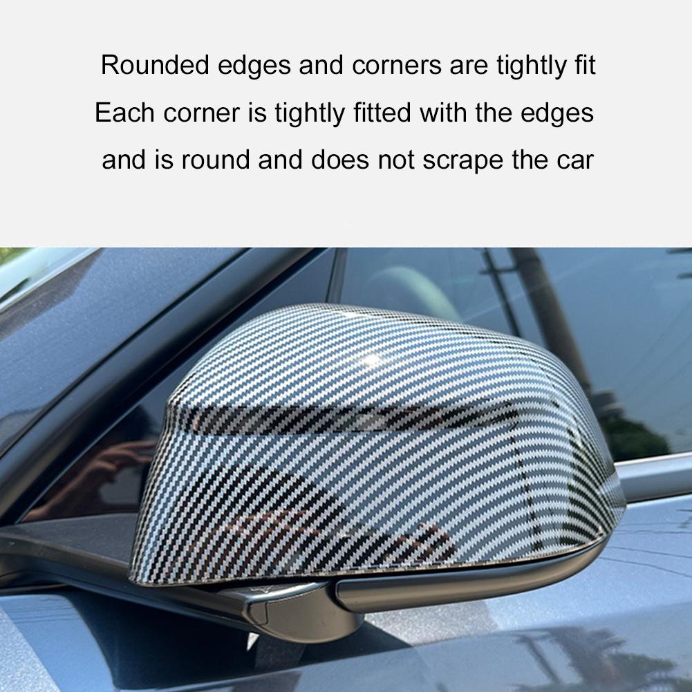 Car Side Rearview Mirror Cover For Tesla Model Y Launch 2025+ Juniper 2025 Modified Trims Side Door Mirror Cover Auto Body Parts