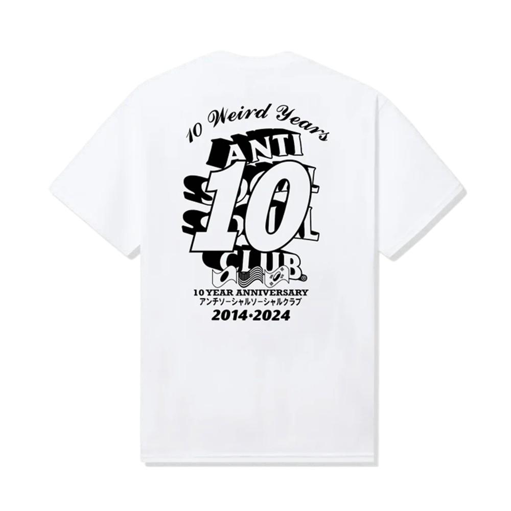 Anti Social Social Club Cafe Short Sleeve T-Shirt White/L