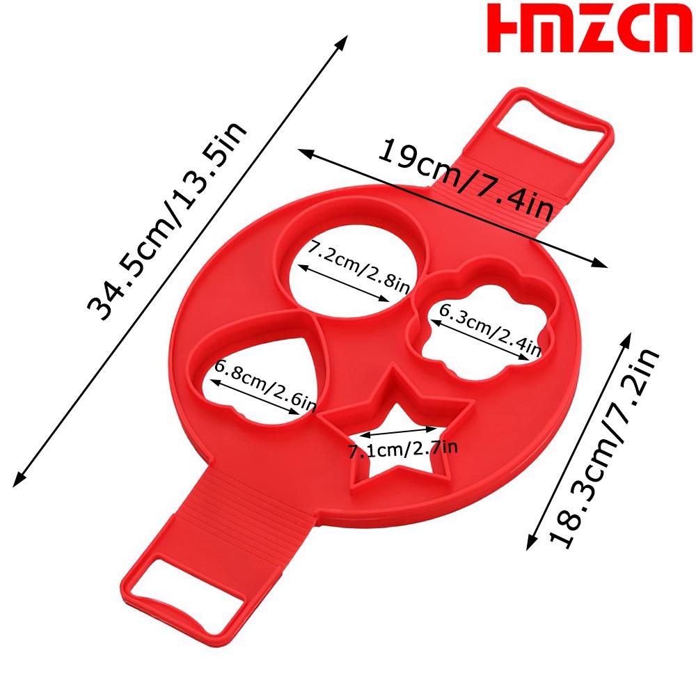 Egg Pancake Ring Nonstick Pancake Maker Mold Silicone Egg Cooker Fried Egg Shaper Omelet Moulds For Kitchen Baking Accessories