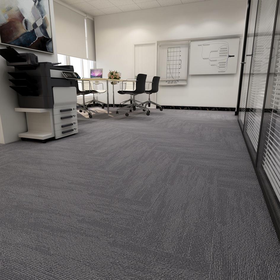Soundproof Carpet Squares for Offices, Hotels, Billiard Halls, and Conference Rooms