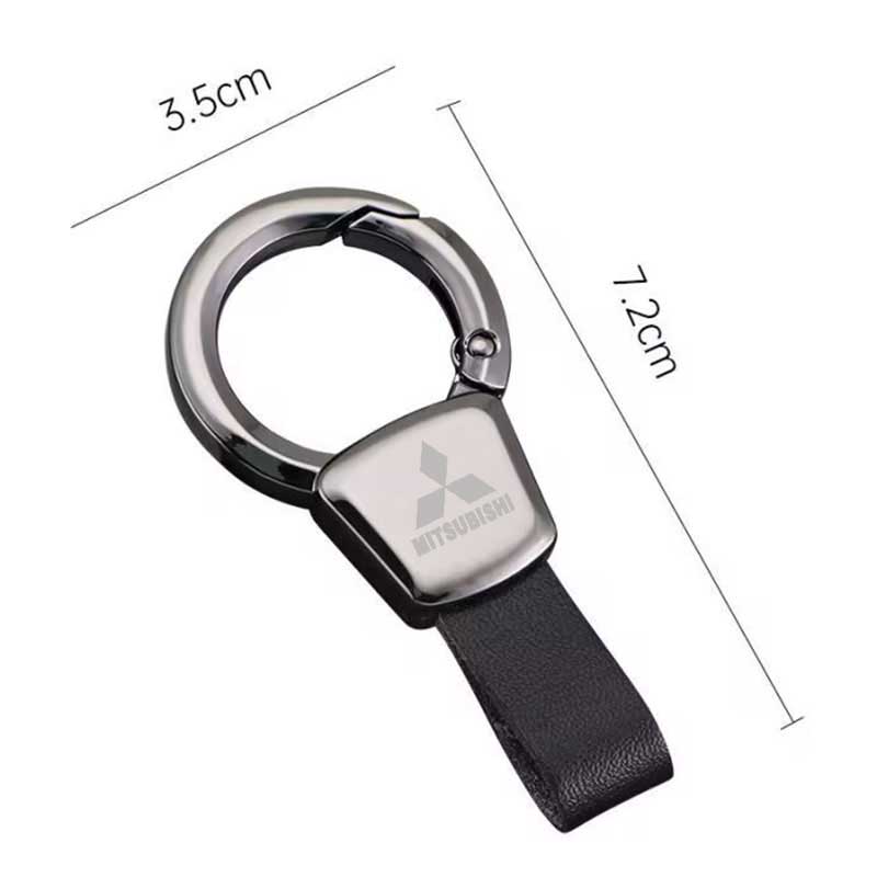 cwnqah1 cwmvjg1 Car Badges Keychain Key Chain Rings Keyring Accessories For Mitsubishi Pajero Outlander XL Montero Lancer Triton Galant Evo ASX