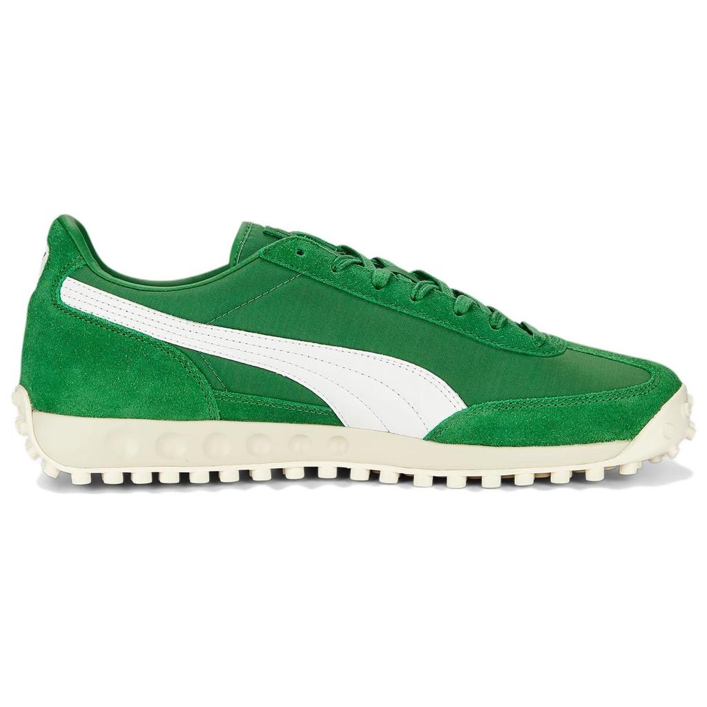 Puma Easy Rider 2 Nylon Suede Leather Fabric Retro Low-Top Lifestyle Sneakers Men Sneakers Green White 393332-02