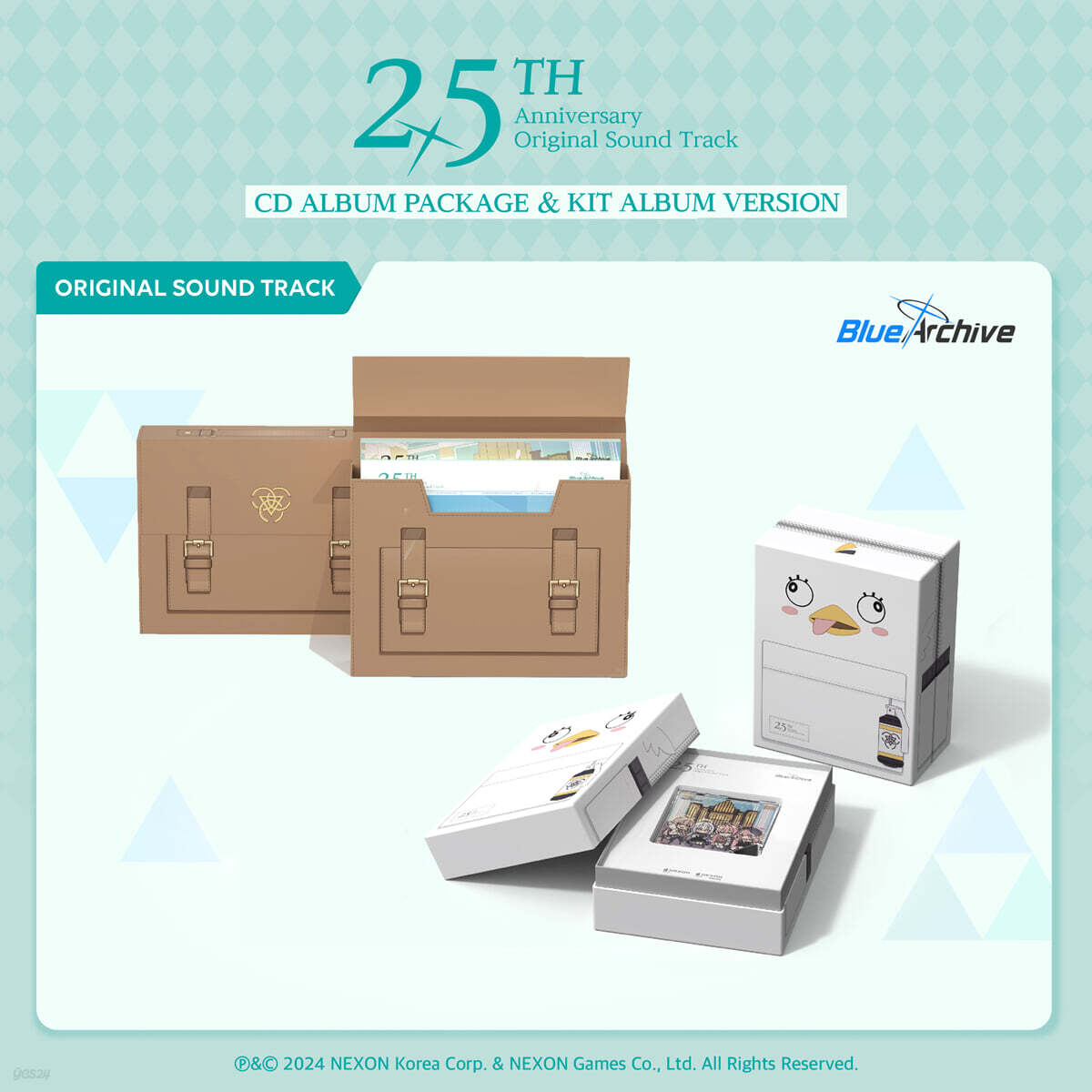 

BLUE ARCHIVE 2.5th ANNIVERSARY OST CD + KIT ALBUM PACKAGE