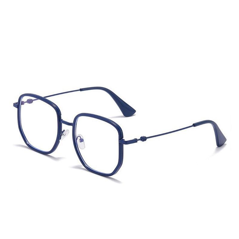 Square Blue Light Blocking Glasses Man and Women Pink Wine Black Square Frame Eyeglasses Fashion Vision Spectacles Oculos