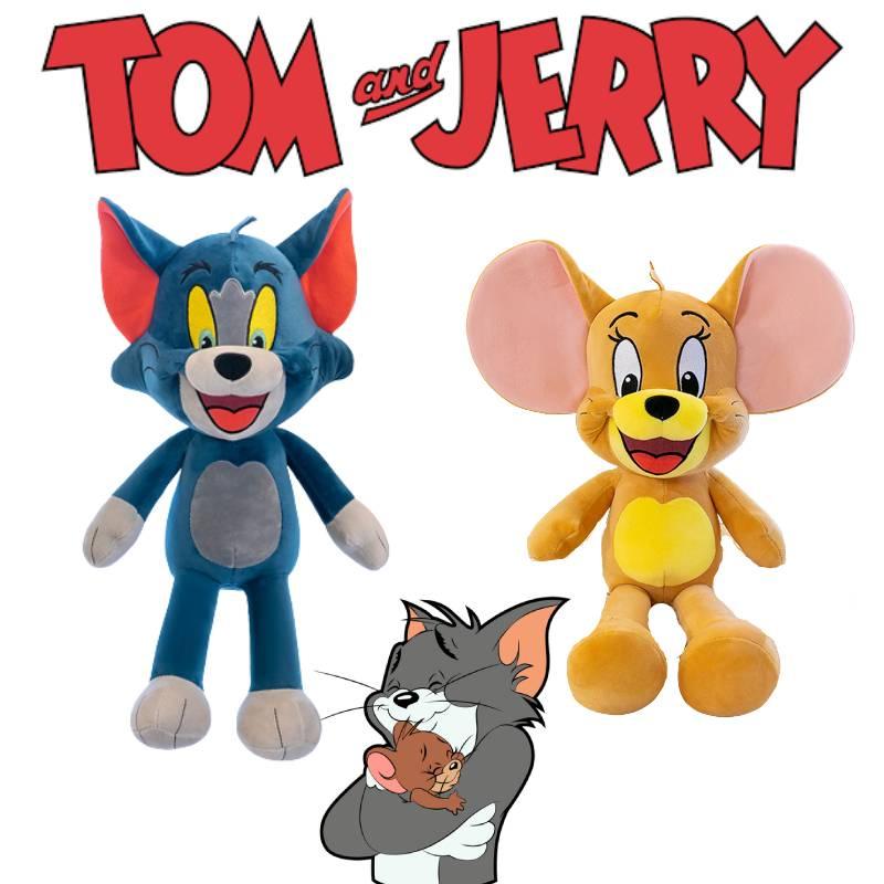 Tom und Jerry Plüschtier Kissen Stoffpuppe Kinder Valentinstagsgeschenk Cartoon
