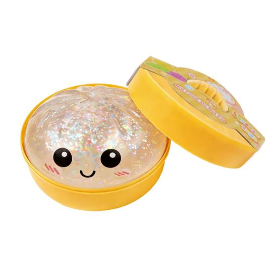 Steamed Bun Squeeze Toy Soft TPR Fidget Toys Sensory Stress Reliever Cute Slow-Rising
