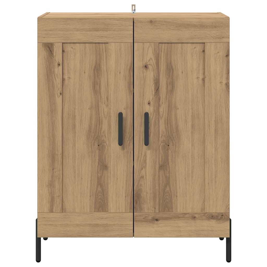 Sideboard Artisan Oak 69.5 x 34 x 90 cm Particleboard and Iron