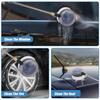 360-Degrees Rotation High Pressure Washer Brush Round Brush Rotating Brush  Window Cleaning