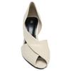 Zara Fashionable Comfortable Asymmetrical Chunky Heels Women Heels White 11226510001