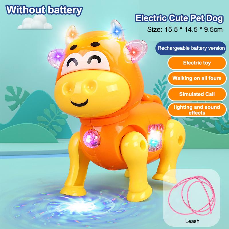 New Pink Color Electric Walking Pig Toy With Light Musical Kids Funny Electronics Toy Children Birthday Gift Toys
