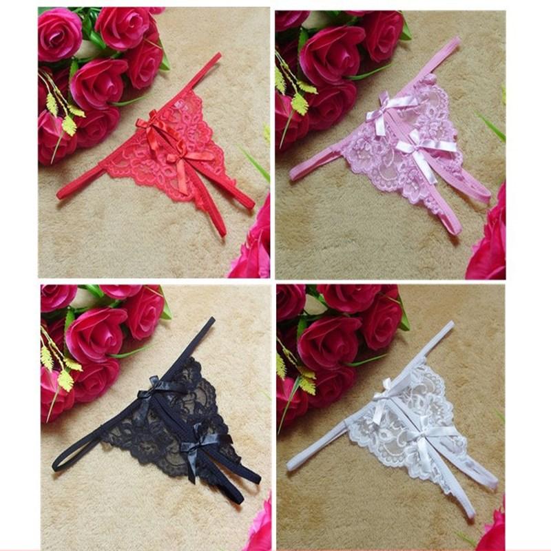 Women Thongs G Strings Sexy Panties Underwear Lace Erotic Transparent Panties