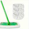 3 Piece Reusable Green/white/gray Mop Cloth Suitable for Sweeping Mops Dry and Wet Dual-use Multi Surface Floor Cleaning