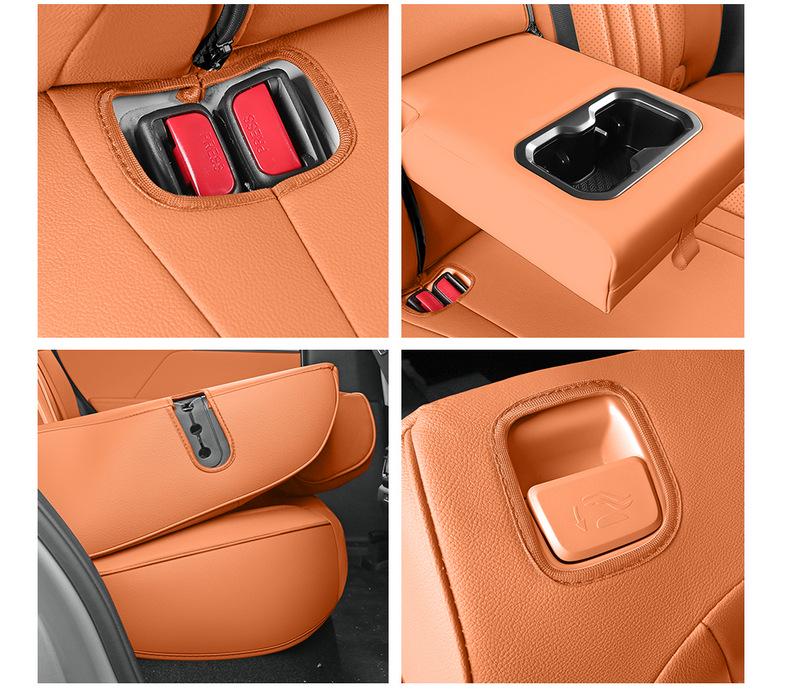 2025 Fangchengbao Ti7 Full-Coverage Breathable Leather Car Seat Cushion