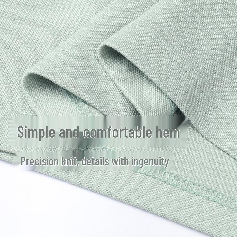 Shanshan Men's Silk & Linen Blend Ice Polo Shirt