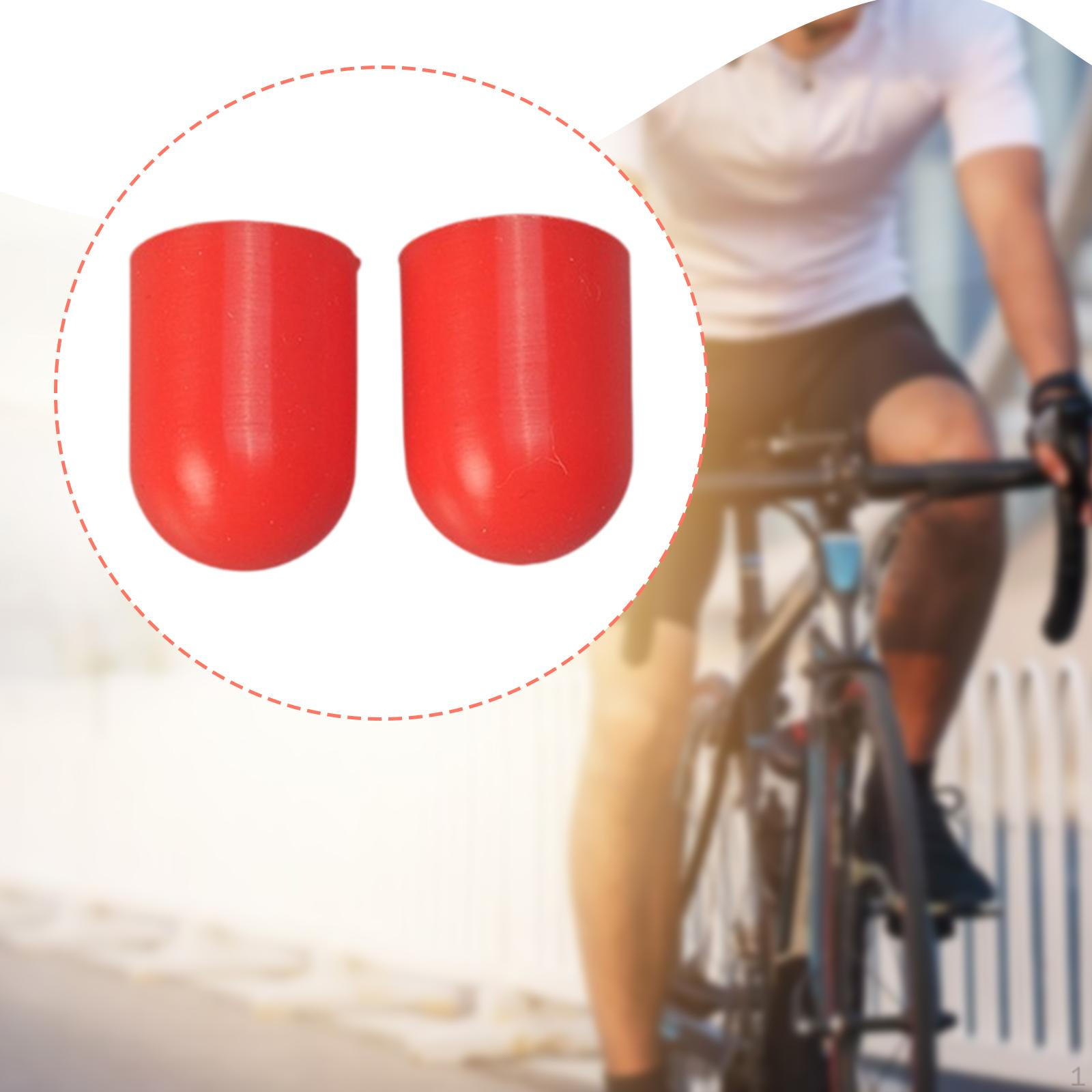 

2 шт. Защитная накладка от царапин для рычага шоссейного велосипеда, тормозной ручки красный