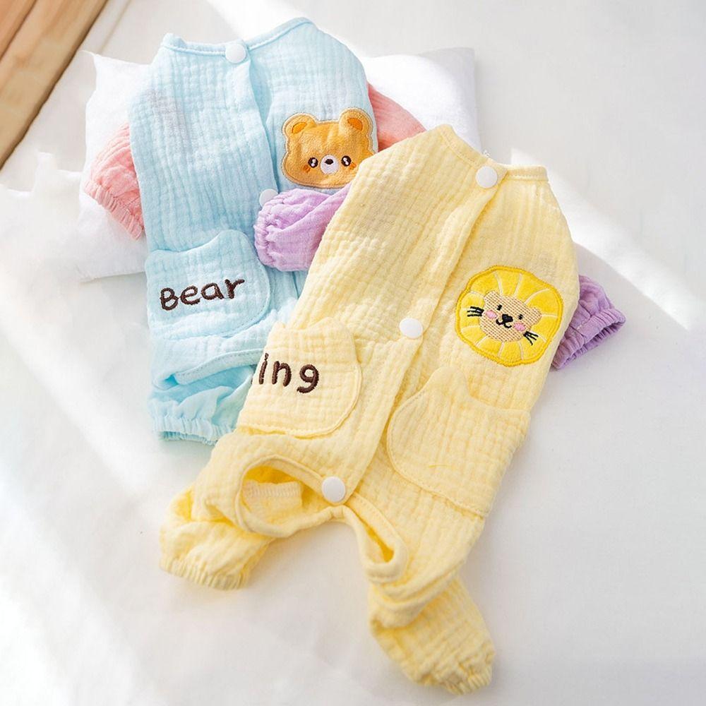 Soft Small Dog Cooling Vest Comfortable Pet Jumpsuits Dog Clothes  Air Conditioned Room