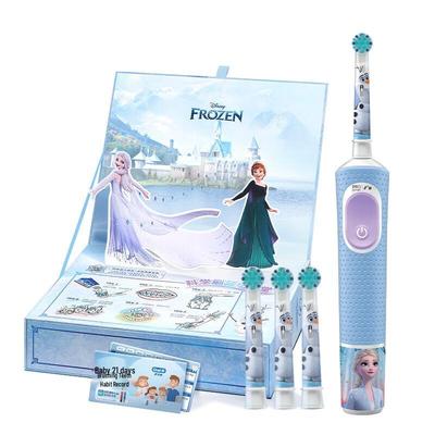 Oral-B Kids Electric Toothbrush D103K, Frozen Edition Gift Set CN Plug (adapter Included)