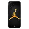 Coque Pour Samsung Galaxy A17 Jordan logo 23 nike basketball couleur dorée Maniacase