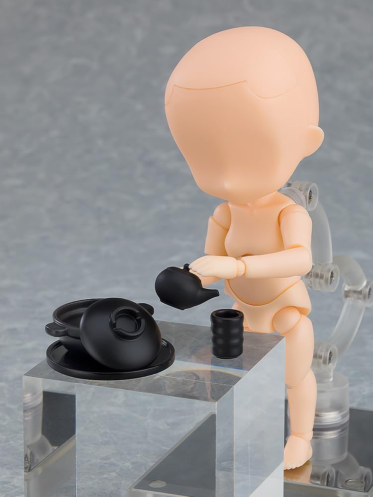 Good Smile Company Nendoroid Doll Japanese Tableware Parts Set Plastic Painted Movable Figure