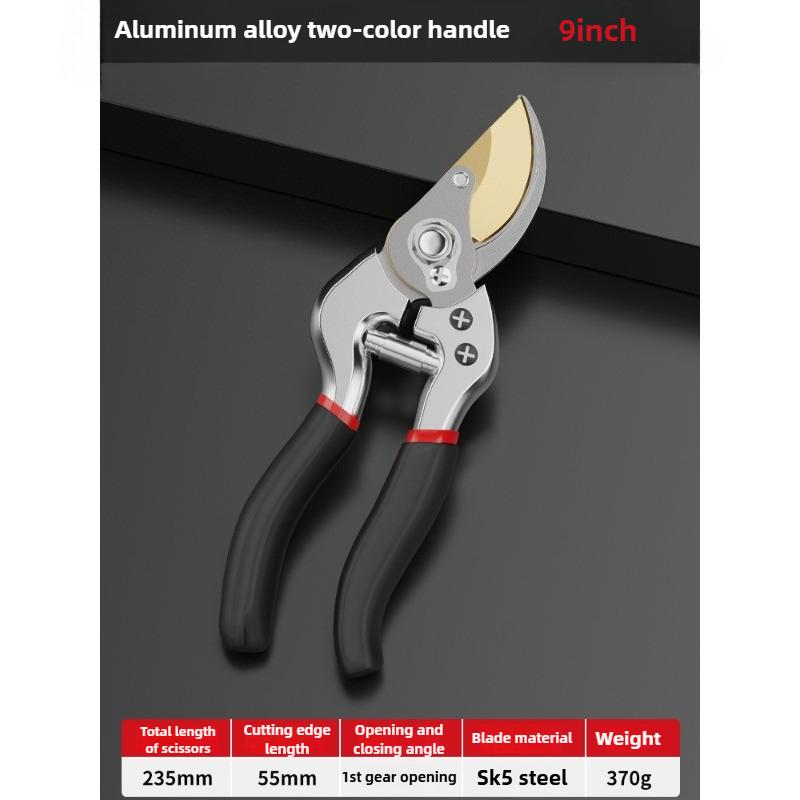 Labor-saving Pruning Shears Gardening Household Hand Pruner Flowers Fruit Tree Thick Branches Cutting Tools Portable Scissors