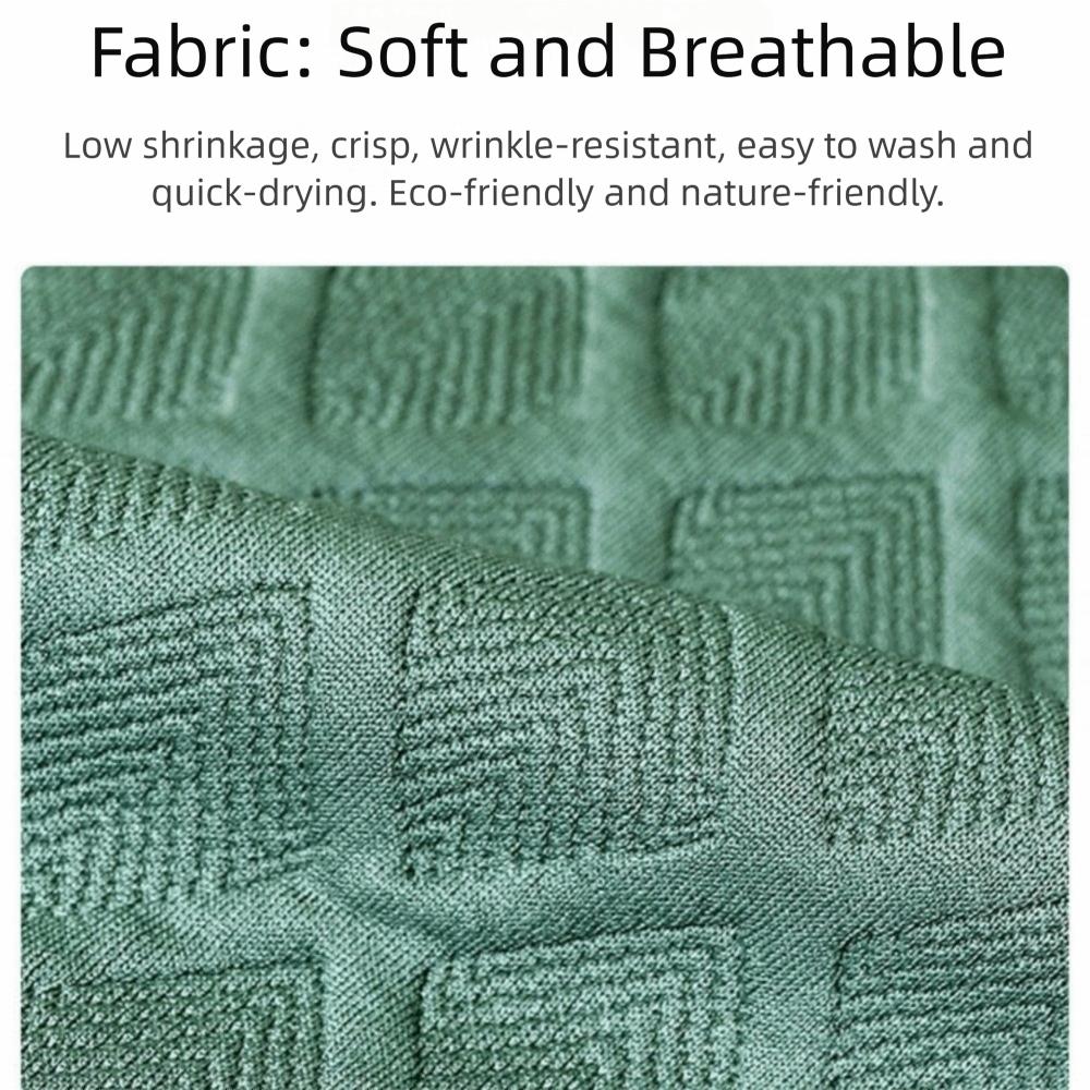 New Waterproof Chair Cover Elastic Stretch Chair Slipcover Jacquard Chair Seat Protector Case Hotel Banquet