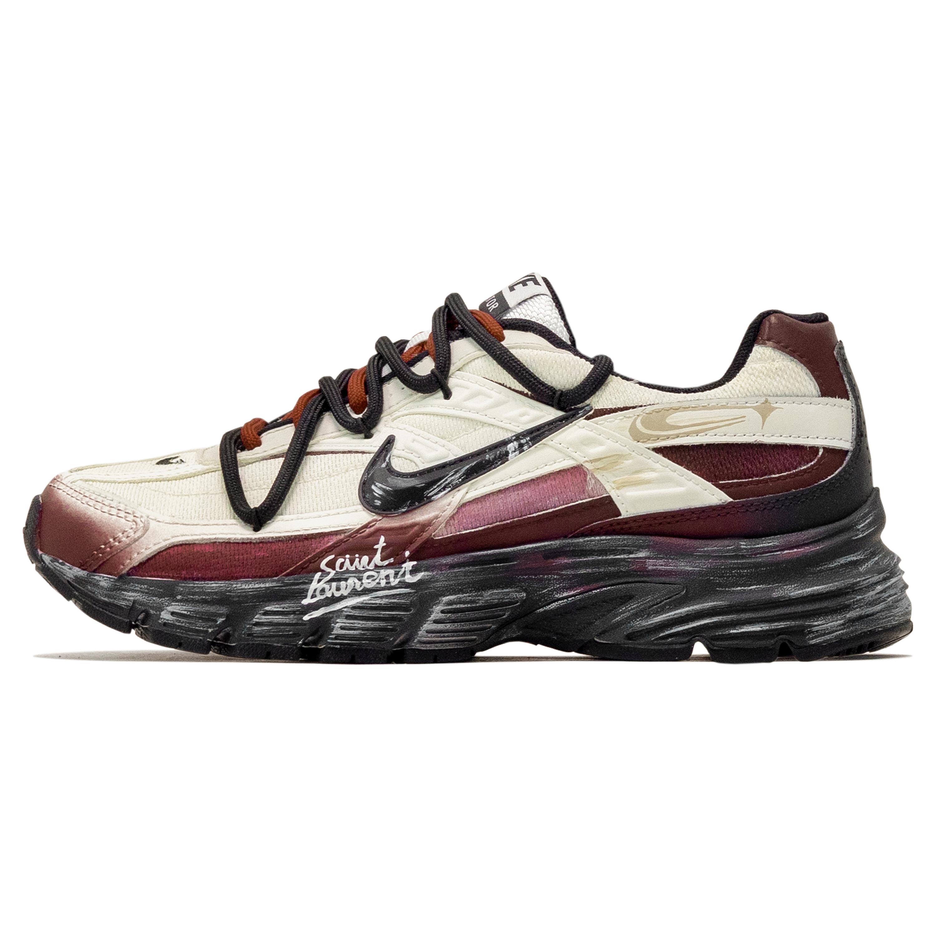 Nike Initiator Cushioning, Wear Resistant Low top Running Shoes Men s IO7609-101(Team1394-) 40