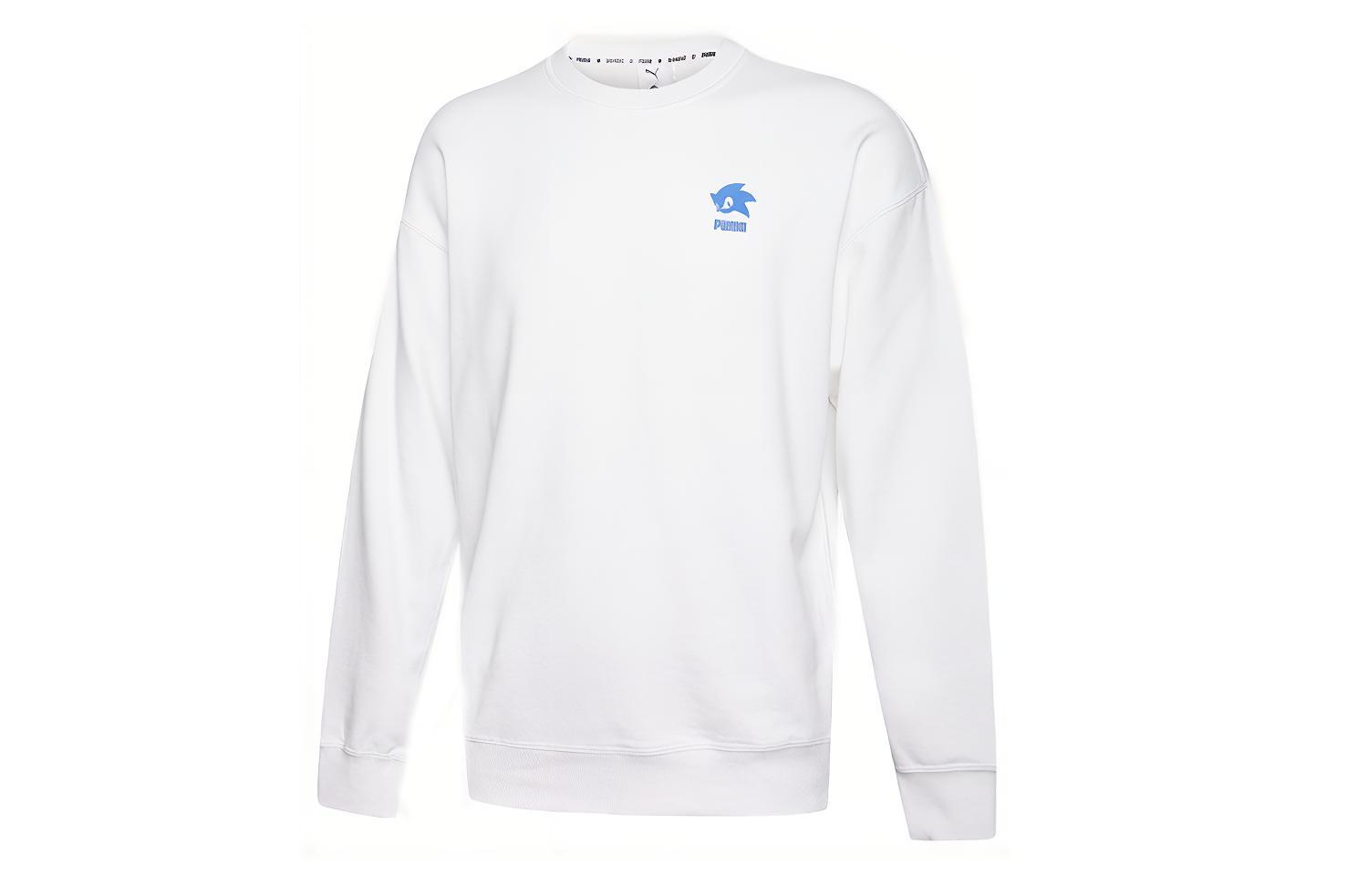 Свитшот PUMA x SEGA Мужской Белый 598104-02 M