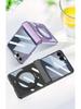 Samsung Z Flip7 Case: 360° Rotating Stand with Wireless Charging, Flip6 Compatible, Transparent Protective Hinge Cover