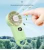 Creative Portable Ultra-thin Handheld Fan with 100-Speed Adjustment and Charging - Ideal for Outdoor Use