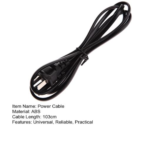 Dvoukolíkový napájecí adaptér AC Kabel Vysoká účinnost Univerzální napájecí kabel Náhrada pro PSV/pro PS3/pro PS4