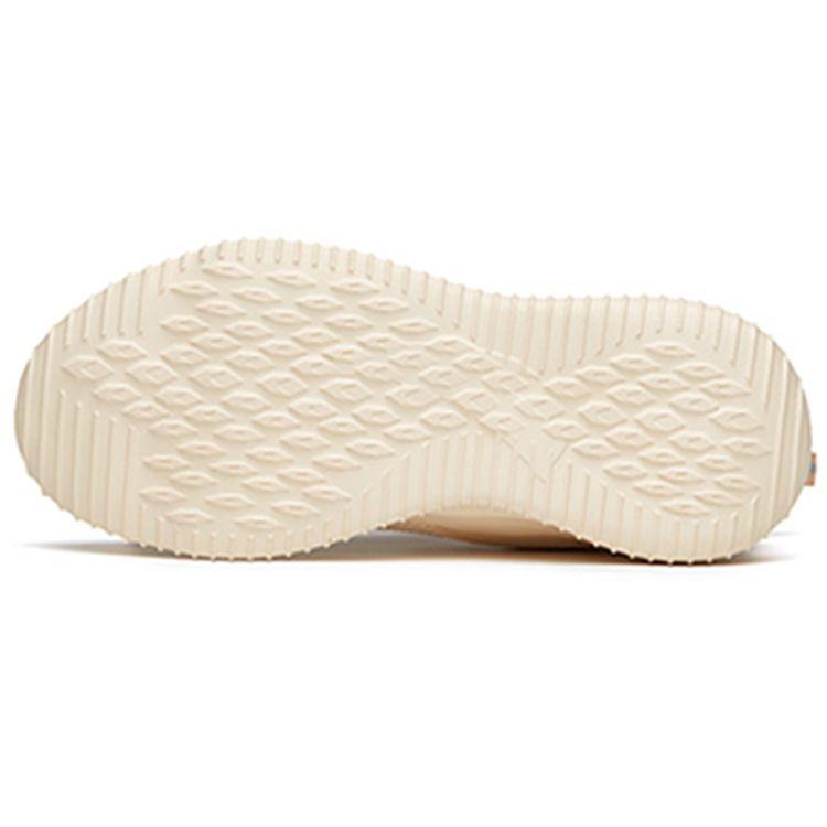 Anta Running Series Non-Slip Durable Low-Top Running Shoes Women Sneakers Oatmeal 922145556-1