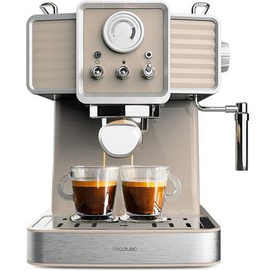 Kawiarka Cecotec Power Espresso 20 Traditional jasnobeżowa (01585)