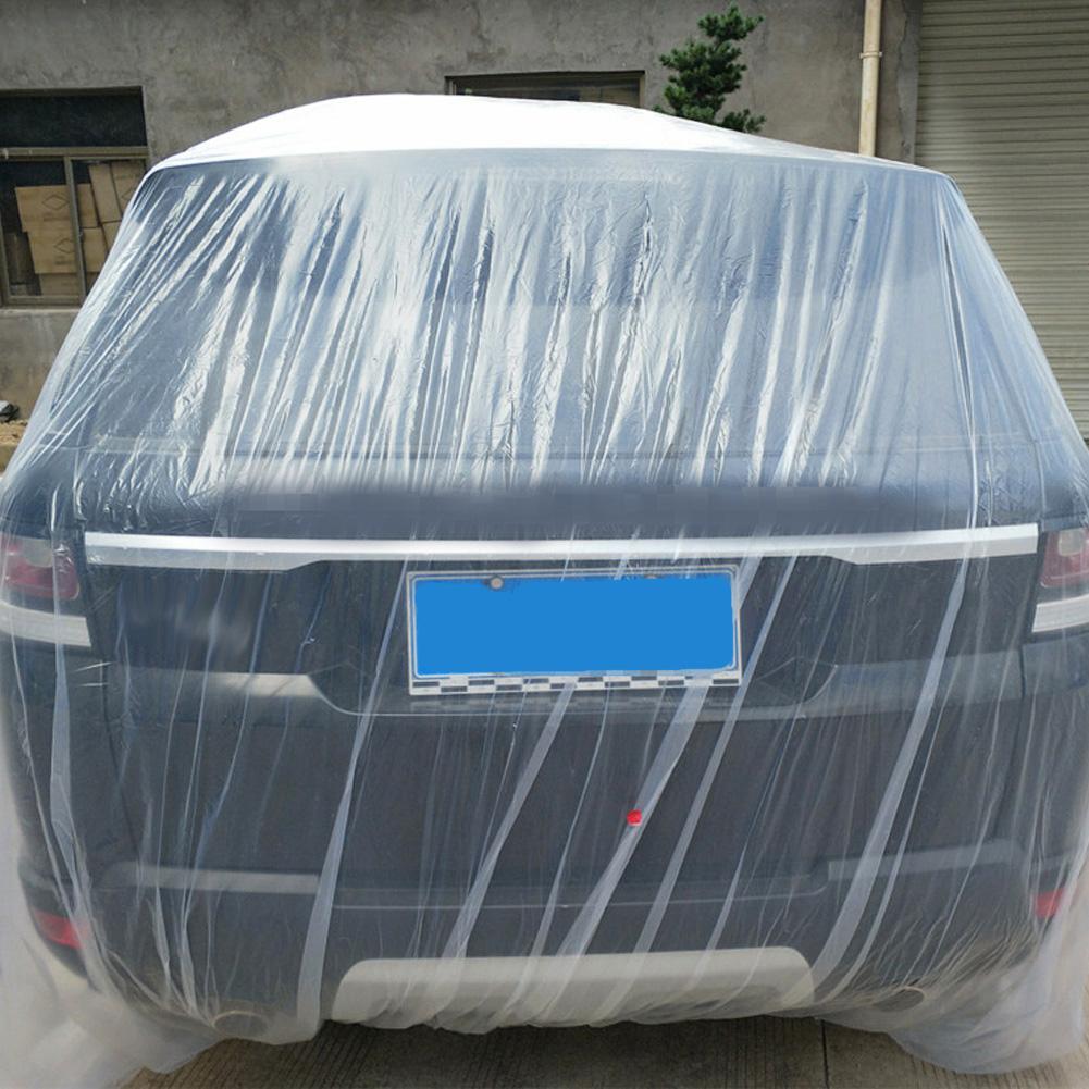 1Pcs Car Cover Outdoor Waterproof  Dust Rain Snow Resistant Protection Temporary Disposable