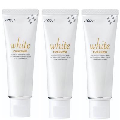 GC Ruscello Toothpaste White 100g X 3 Bottles [Quasi-drug]