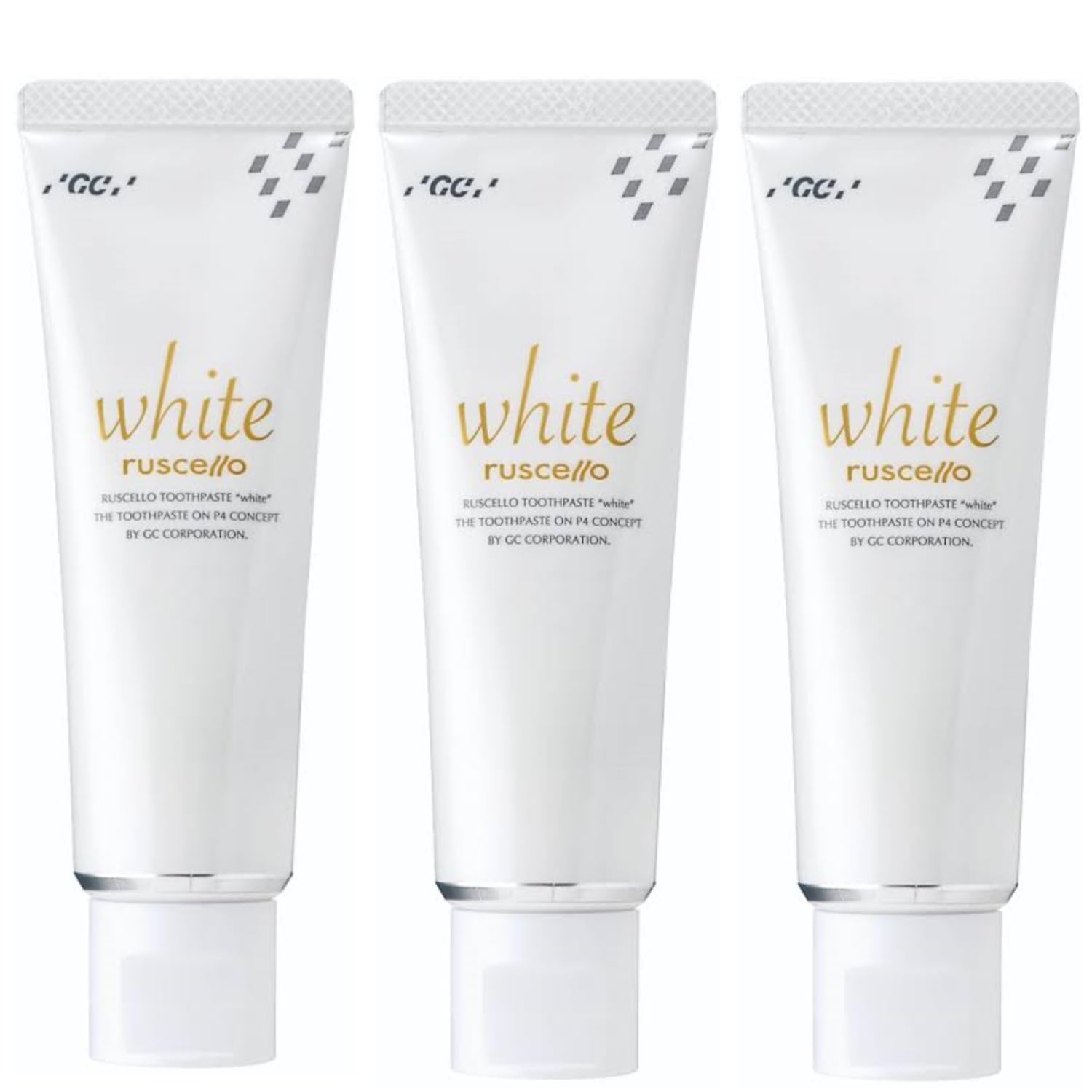 

GC Ruscello Toothpaste White 100g x 3 bottles [Quasi-drug] белый