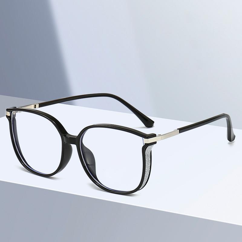 Fashion Women Glasses Frame Men Square Lightweight Plastic Spectacles Optical Clear Lens Eyeglasses
