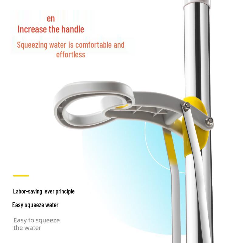 Extendable Double Roller Sponge Mop