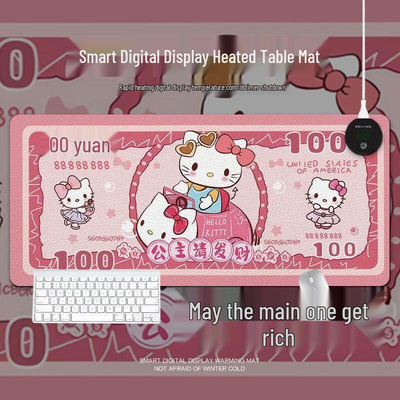 Hello Kitty Extra Large Heated Desk Mat