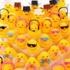48 Peças Pato de Borracha Brinquedo Bom Presente Atacado Pato Amarelo Enfeites de Carro Para Lembrancinhas de Festa de Aniversário Decoração Para Crianças