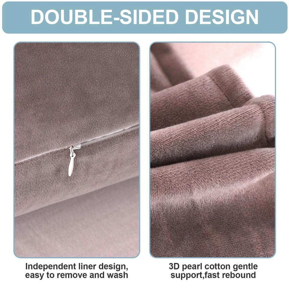 Velvet Pregnancy Pillow Detachable Pillowcase Can Support Buttocks And Legs