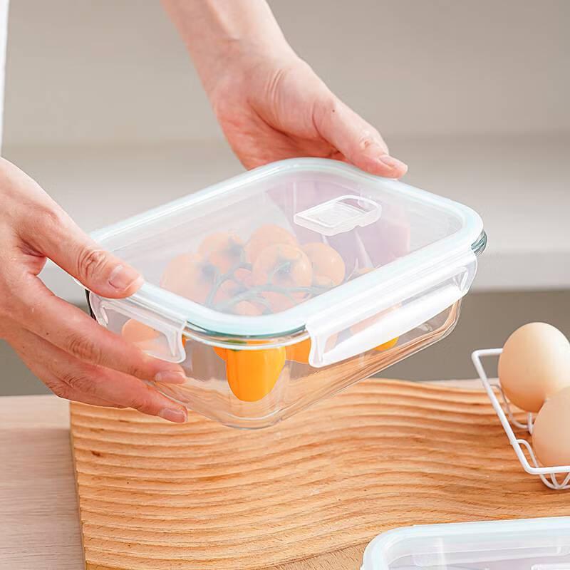 Chef Miss Glass Food Storage Container 3-Piece Set