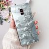 Phone Case For Samsung Galaxy A8+ (2018) SM-A730F / A8 (2018) SM-A530F Elegant Floral Butterfly Soft Silicone TPU Cases