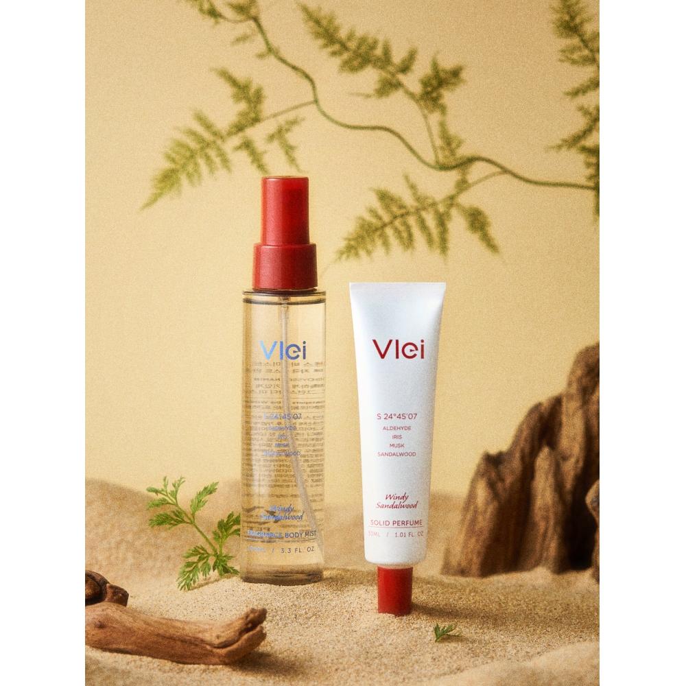 Bley Solid Perfume Windy Sandalwood Scent 30 Ml