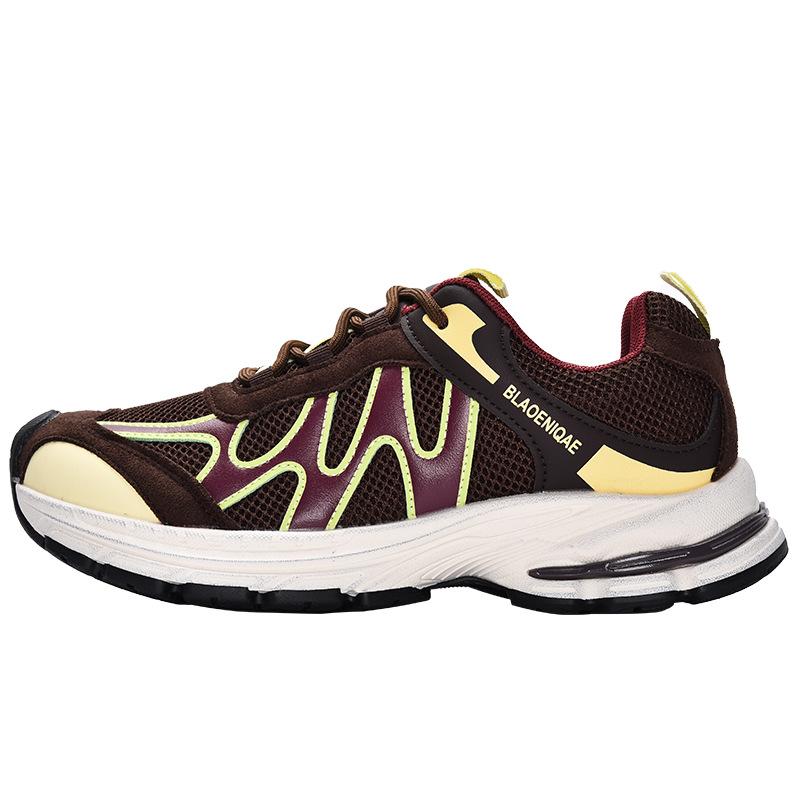 New product hot sale autumn new retro dad shoes platform mesh casual sneakers 5657