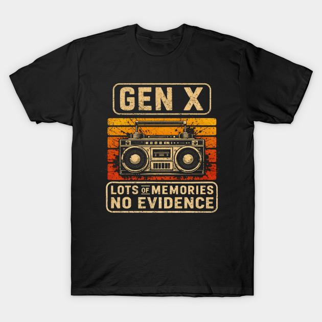 

Men Black Print T-shirt Gen-X No-Cut Transfer Paper Print Cotton Tshirt M чорний