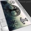 Viking Valknut Yggdrasil Tree Of Life Simple Design Customized Laptop Gaming Size For Keyboards Mat Mousepad For Boyfriend Gift