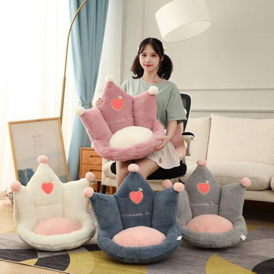 1pc Plush Cushion Soft Cotton Cartoon Comfortable Indoor Cushion Non-slip Breathable Floor Cushion